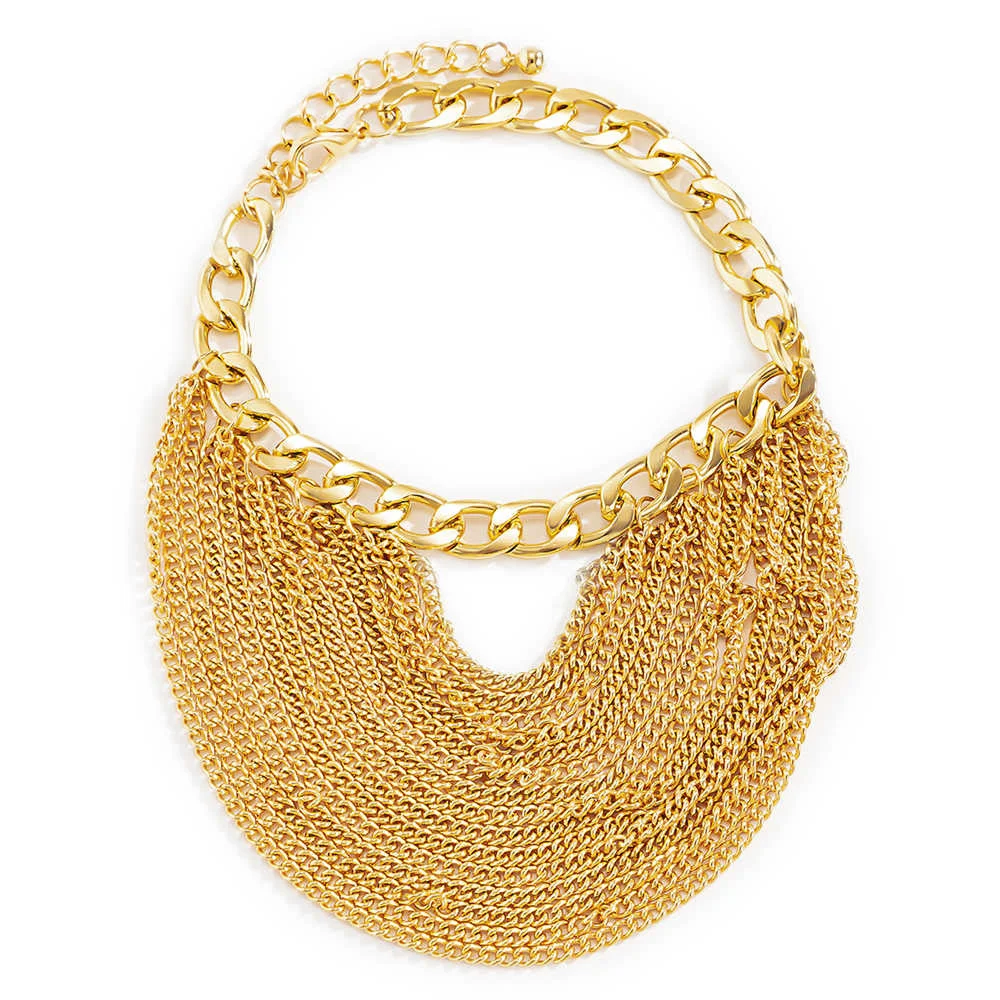 IngeSight.Z Multi Layered Link Chain Tassel Bracelets Anklets for Women Punk Gold Color 10 H2e48b932f52941fdb58df00ae8dd01fdK