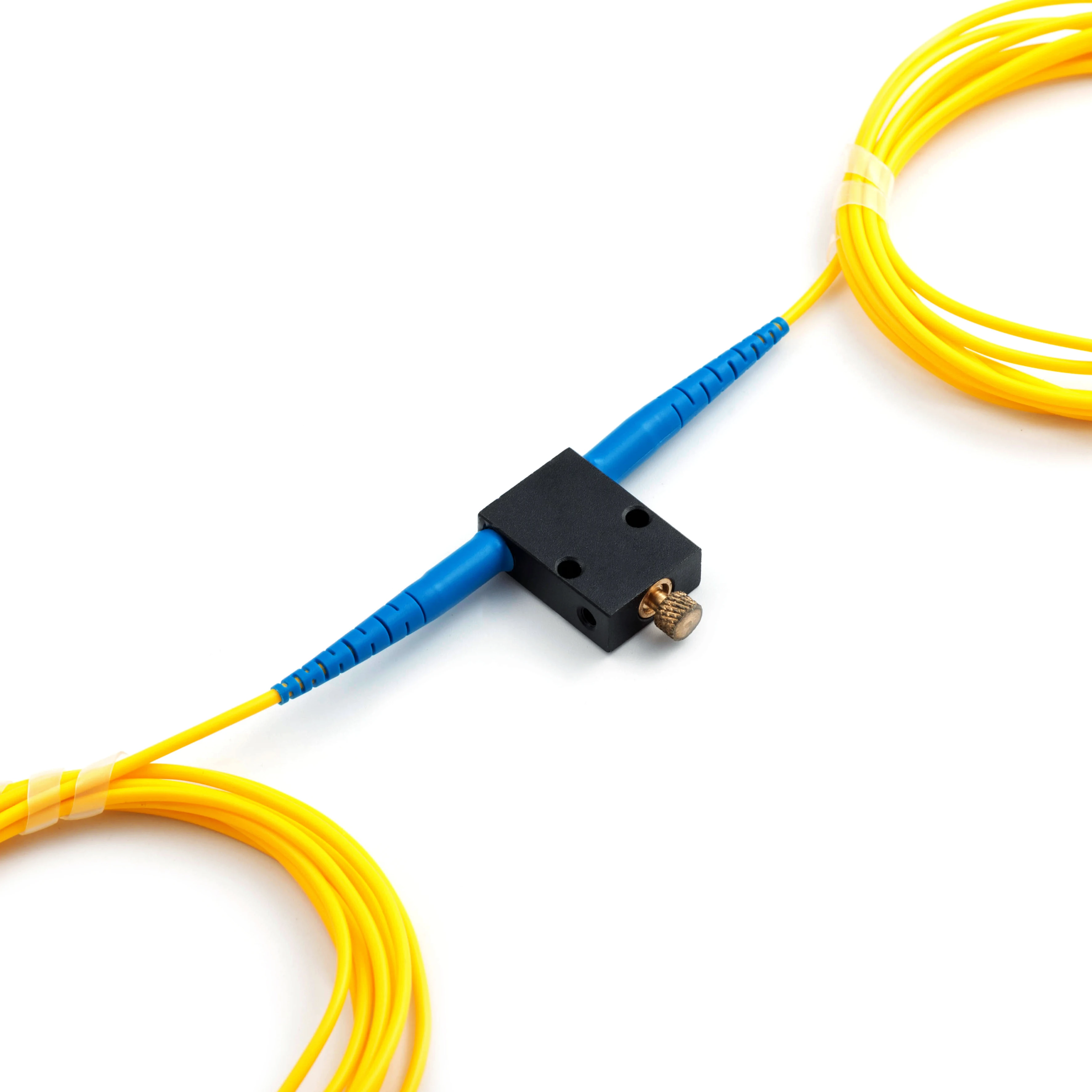 Механический переменный Adustable оптический одномодовый 1260-1650nm SC/UPC волоконный аттенюатор