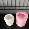 Buddha Head Silicone Mold for Candlestick Tray Making DIY Flower Pot Vase Concrete Pen Holder Planter Mould ► Photo 2/4