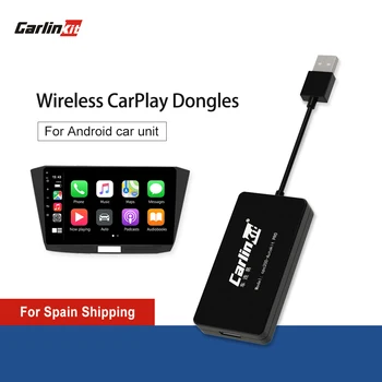 

Carlinkit Wireless Apple CarPlay /Android Auto Carplay Smart Link USB Dongle for Android Navigation Player Mirrorlink /IOS 14