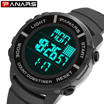 

PANARS Men Watches Digital Outdoor Sports Fashion Luminous Waterproof Alarm Clock Casual Men's Clock Relogio Masculino