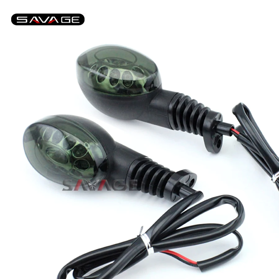 

For KAWASAKI EX250 NINJA 250/250R / KLX250 SF Motorcycle Accessories Front/Rear LED Turn Signal Indicator Light Blinker Lamp S