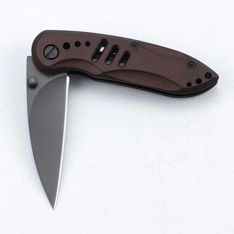 Охотничий складной нож из нержавеющей стали и алюминия с лезвием 440C походные