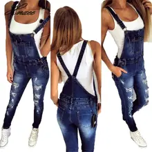 Джинсовый комбинезон, женский свободный большой размер, Женские повседневные Комбинезоны, джинсовый женский комбинезон