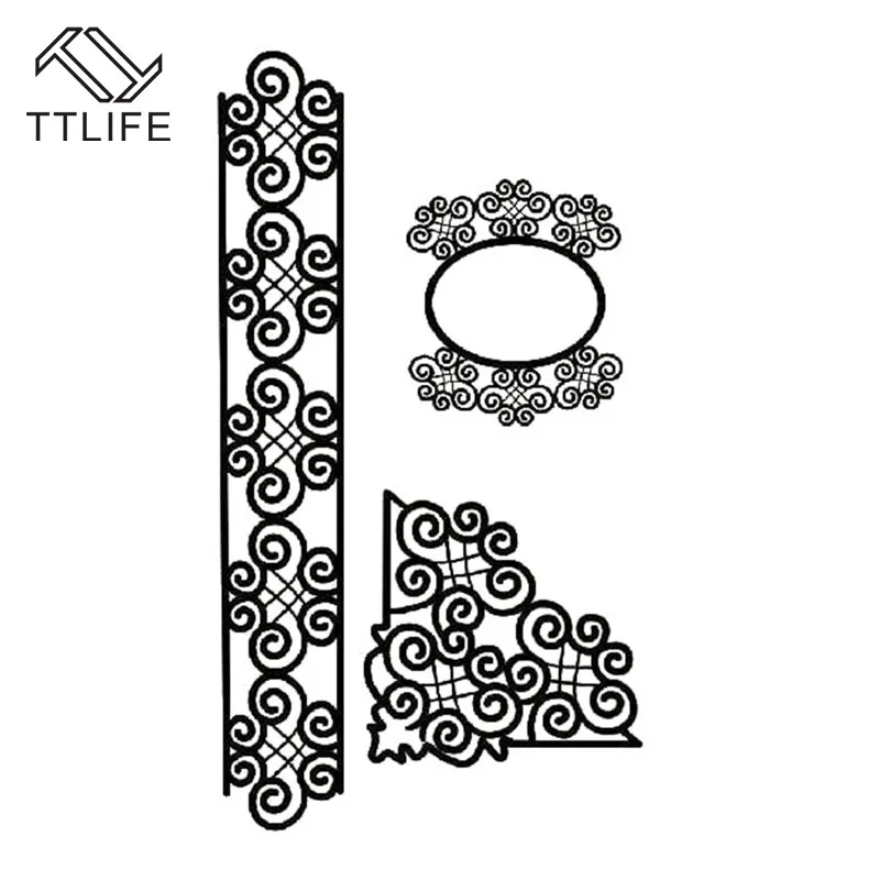 

TTLIFE Retro Photo Frame Metal Cutting Die 2019 New Craft Die Scrapbook Album Embossing Die DIY Greeting Card Holiday Decoration