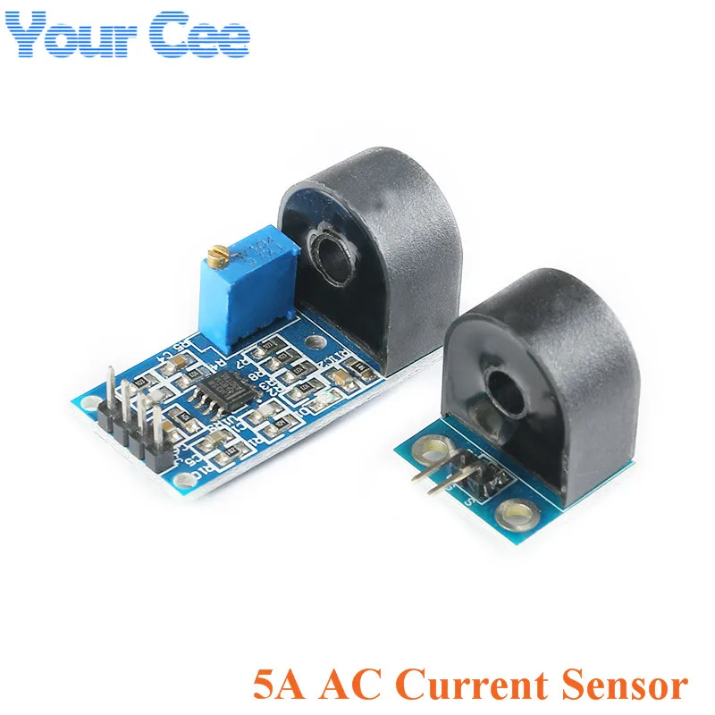 

AC Current Sensor ZMCT103C High Precision Current Transformer Single-Phase 5A/5mA Sensor Module DIY