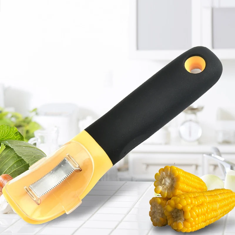 Инструмент для зачистки кукурузы, инструмент для кухни, гаджеты, нож для удаления кукурузы из нержавеющей стали, инструмент для удаления кукурузы с ручкой, аксессуары для приготовления пищи