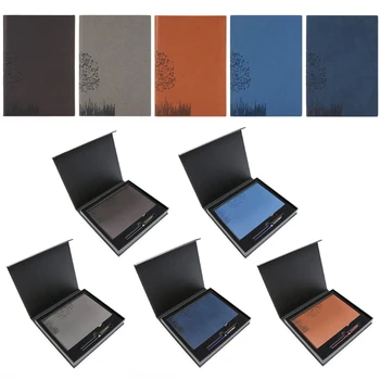 

A5 B5 Leather Notebook Diary Notepad Sketchbook Traveler Journal Planner Agenda Organizer