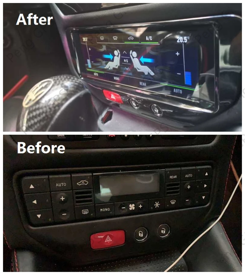 Автомобильный дисплей кондиционера панель переменного тока для Maserati GT/GTS/GF/MC Android