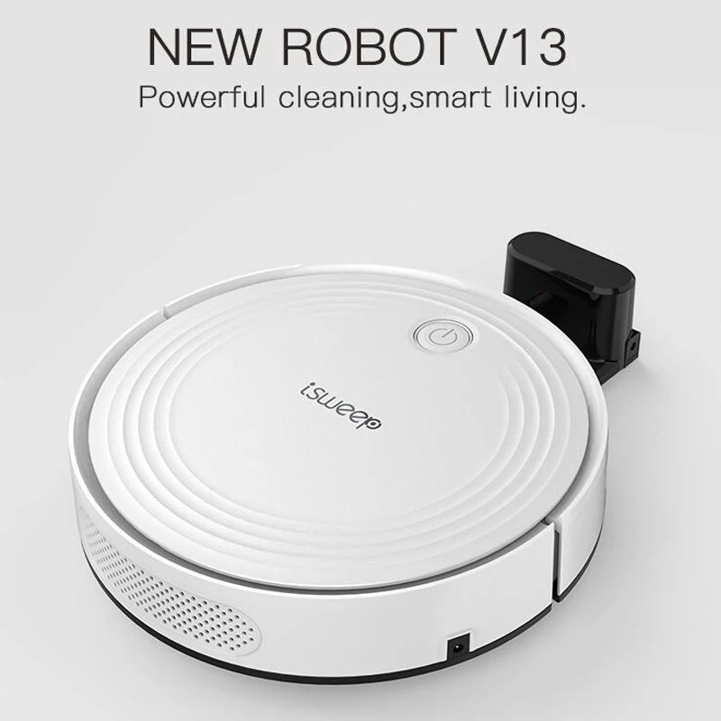 Isweep New Robot Vacuum Cleaner V13 With App Wifi Connect Map Voice Control  Smart Planned Auto Recharge - Vacuum Cleaners - AliExpress