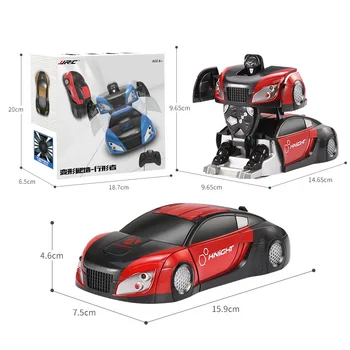 

JJRC Q8 transformer robot remote charging wall climbing car land dual mode drift rotary remote control car