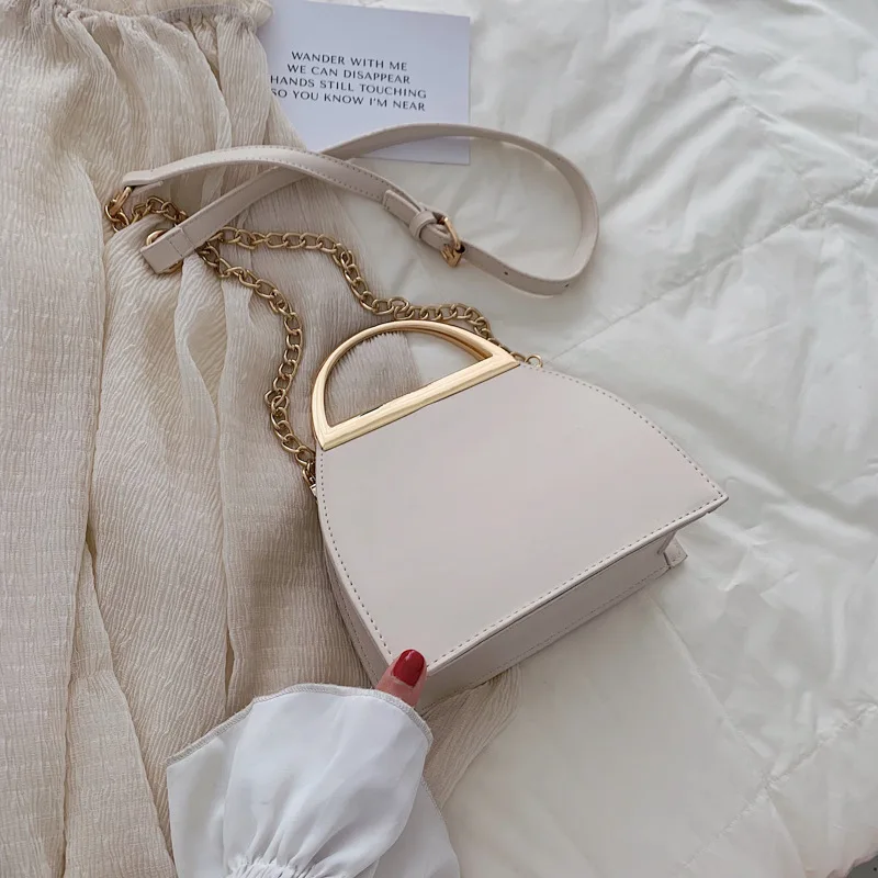 Винтажная женская сумка, новинка, модная женская сумка через плечо с верхней ручкой, сумочка с клапаном, Женская Роскошная шикарная сумка в коробке, высокое качество, дамские сумки - Цвет: Бежевый