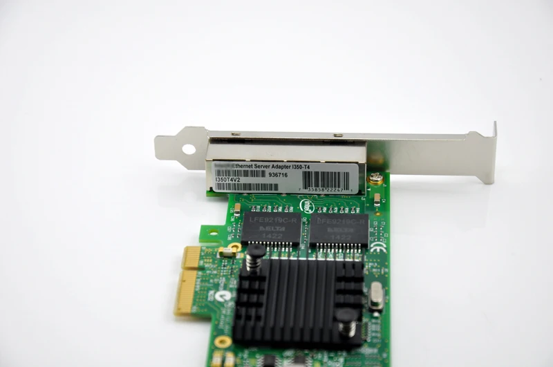 I350AM4 чипсет PCI-Express 4 порта Gigabit Ethernet серверный адаптер NIC I350-T4V2