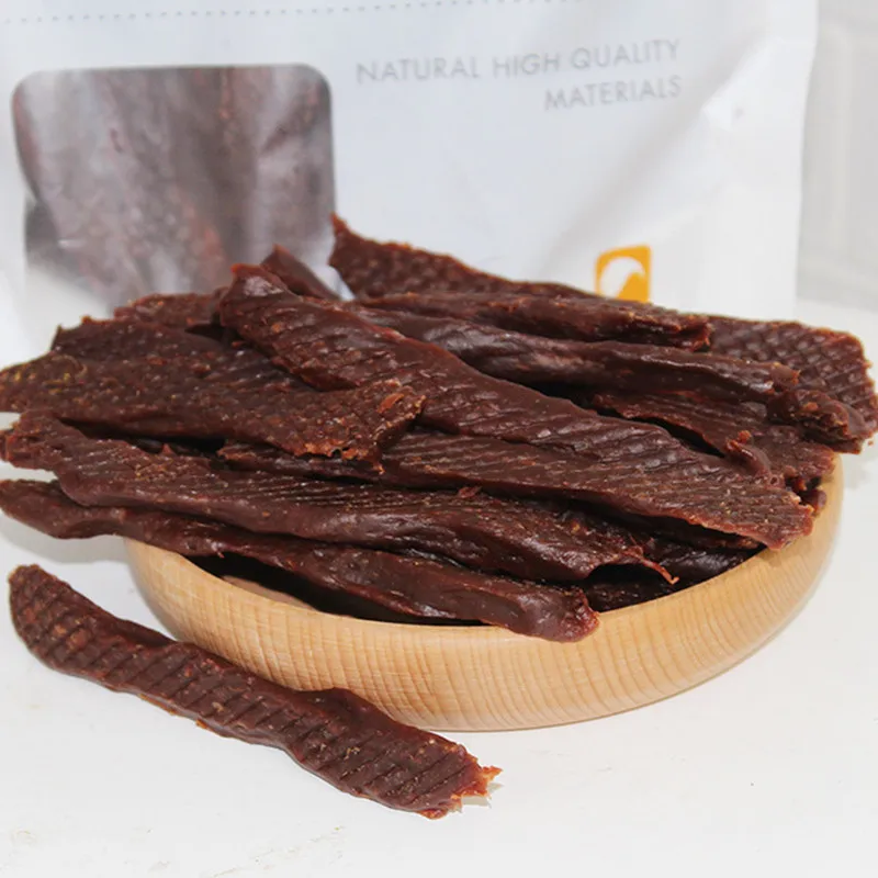 Beef Jerky 400g Dog Snacks Dried Beef font b Pet b font Snacks Training Reward Beef