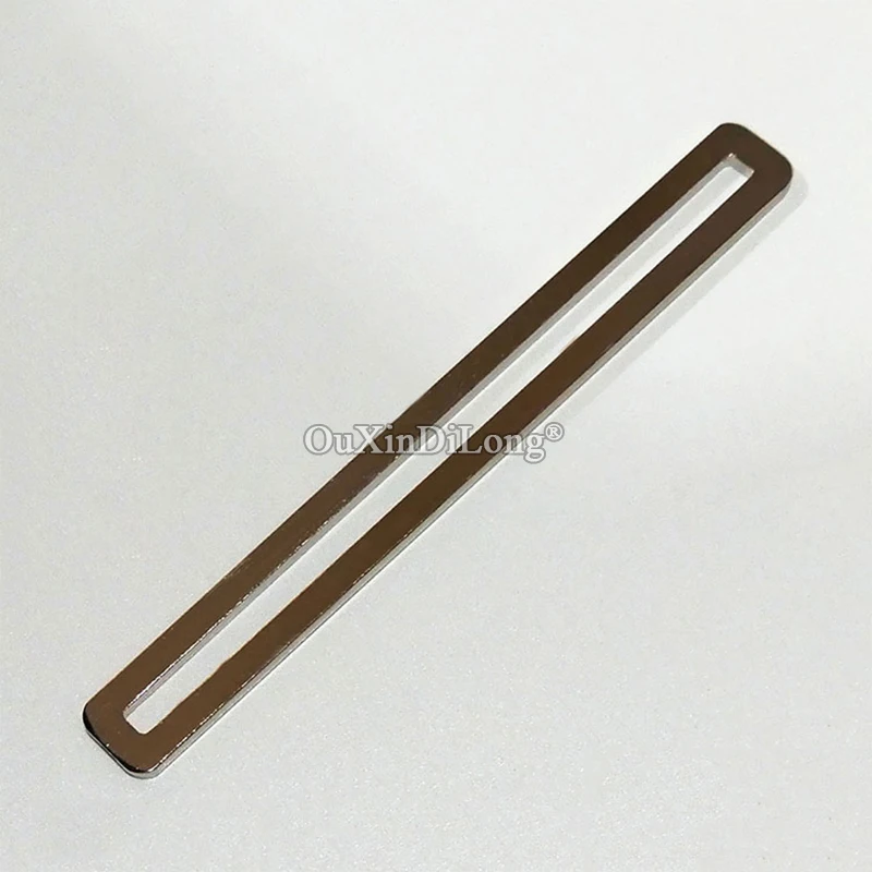 

100PCS Flat Straight Furniture Corner Braces 3mm Thicken Board Frame Shelves Connecting Fittings Support Brackets Nickel Plated