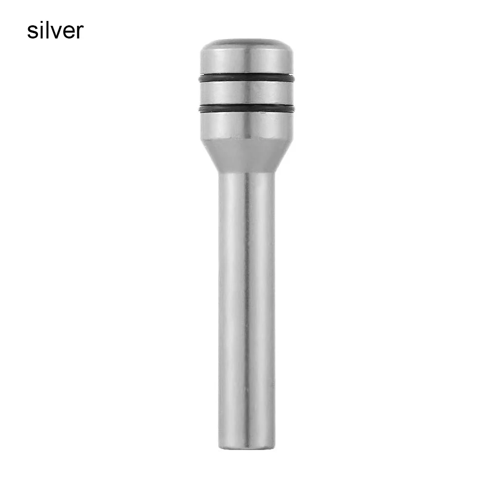 2PC Car Colorful Universal Aluminum Alloy Interior Door Lock Pins Knob Vehicle Decoration Automobiles Accessories - Цвет: Silver