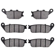 Para kawasaki z 750 abs zr 750 M7F-M9F/maf/mbf 2007-2011, z750 zr750 L7F-LAF 2007-2011 pastilhas de freio dianteiro traseiro discos