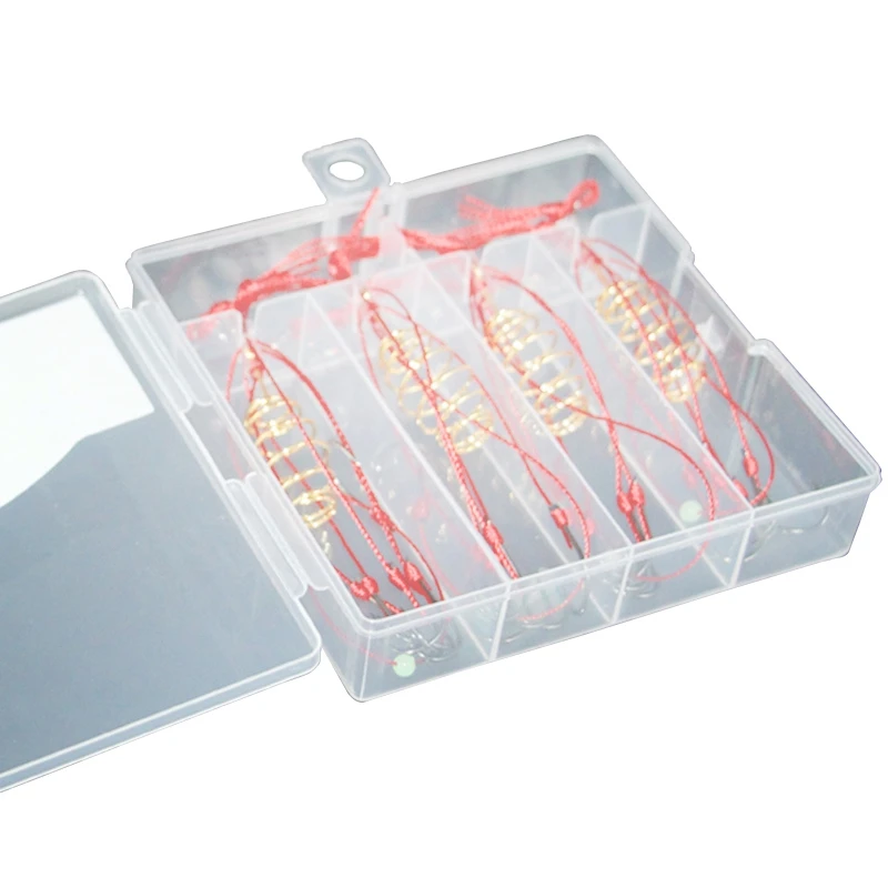 

4Pcs/Sets Of Boxed Fishing Hook Explosion Hooks Have Barbed Bomb Hooks Fishing Gear Fishing Lure Bait Trap Feeder Cage Sharp Fis