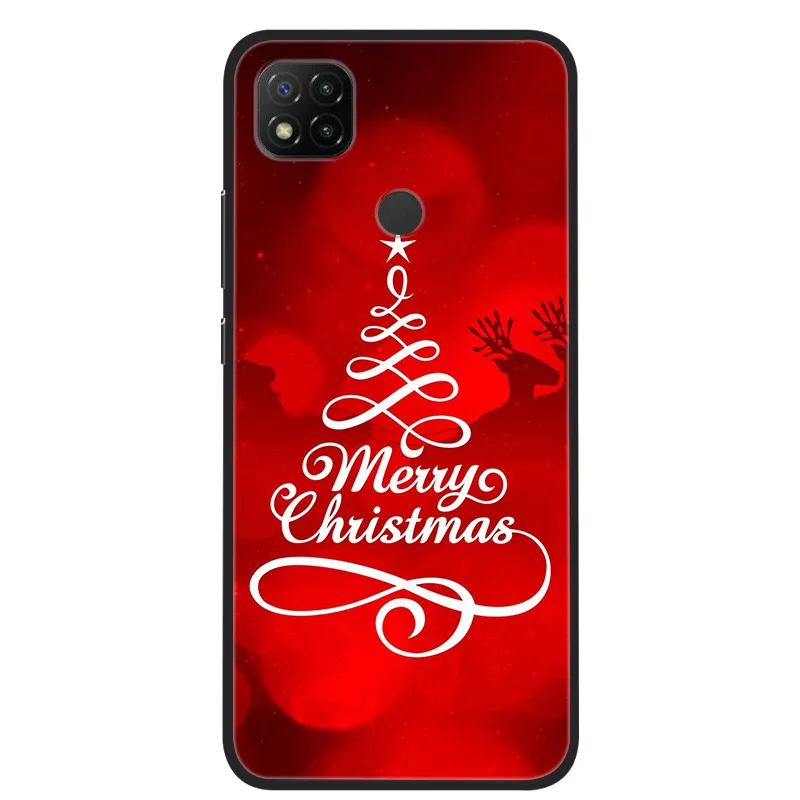 Dành Cho Xiaomi Redmi 9C Ốp Lưng Fundas Silicon Mềm Mại Ốp Điện Thoại Cho Nồi Cơm Điện Từ Redmi 9C NFC Đỏ Mi 9C 9 C Redmi9C Lưng Giáng Sinh phone cases for xiaomi Cases For Xiaomi