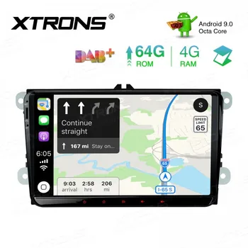 

9" Android 9.0 OS 4G+64G Car Multimedia GPS Radio for Skoda Superb 2008-2015 & Skoda Patrick 2004-2008 & Skoda Praktik 2007-2011