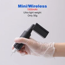 1500mAh Professional Mini Wireless Tattoo Power Supply Fast Charging for Rotary Tattoo Machine Pen Rechargeable Batterie RCA DC
