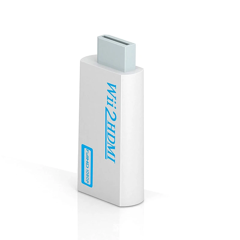 Преобразователь адаптер Full HD 1080P для Wii в HDMI преобразователь 3 5 мм аудио ПК