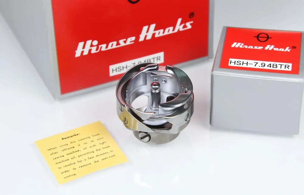 11038650 Япония HIROSE HSH-7.94BTR поворотный крючок для JUKl 8700D/BROTHER S7200C замок SITICH швейная машина 11141355