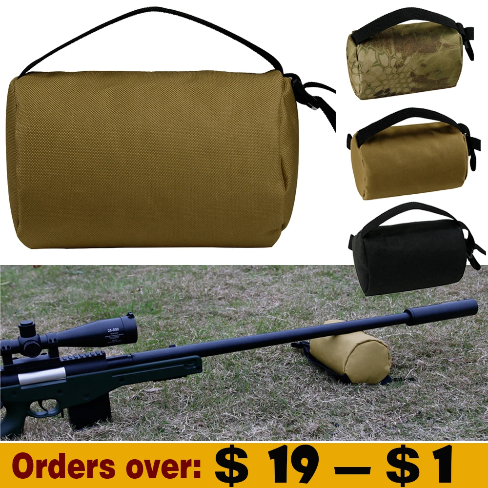 

Sniper Shooting Bag Front&Rear Support Hunting Rifle Airsoft Sandbag Without Sand Sniper Target Stand BB Ball Storage Pouch