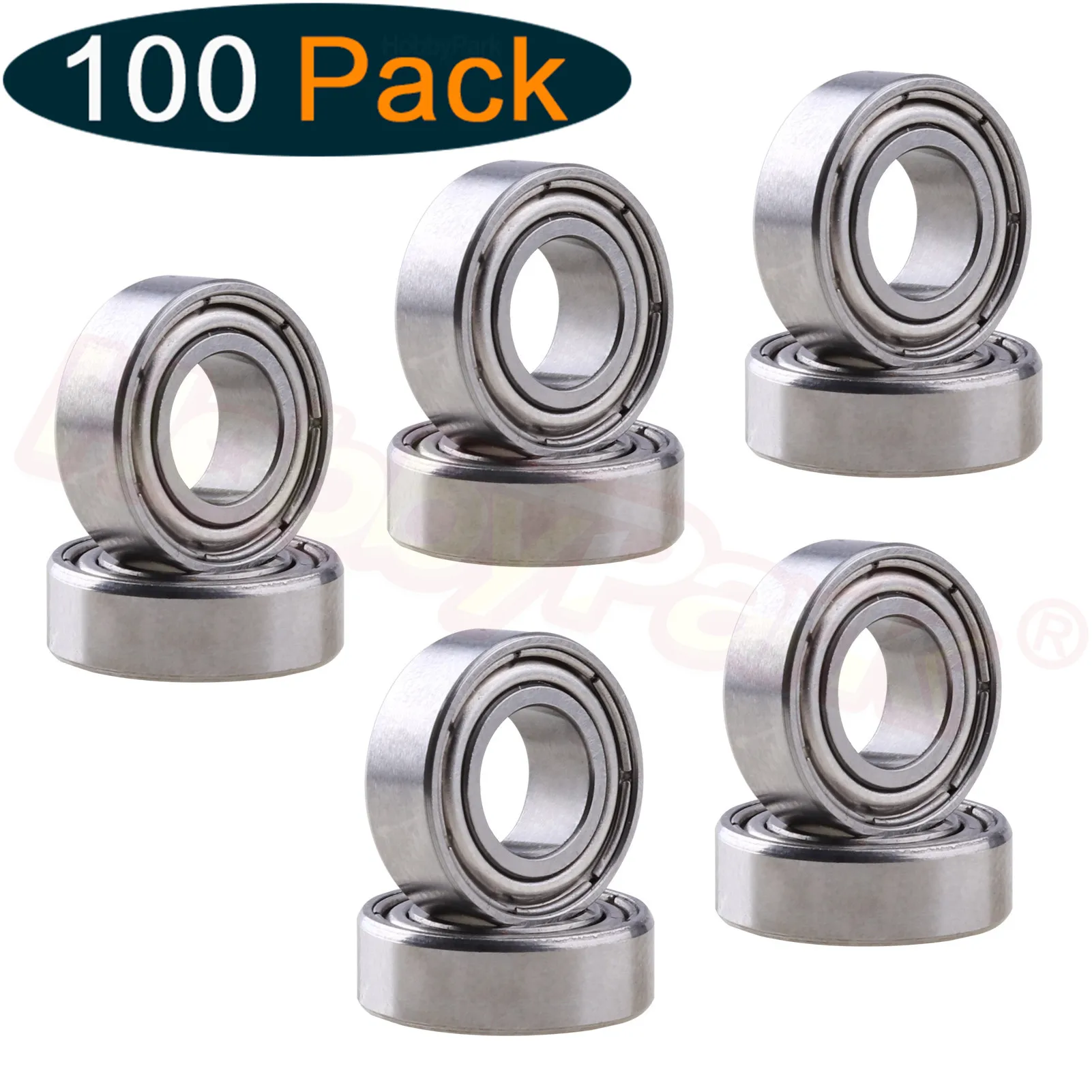 100pcs Ball Bearings 6x12x4mm For Traxxas HPI Associated Tamiya Kyosho Axial Redcat RC Car Spare Parts Vehicles Replacement | Игрушки и