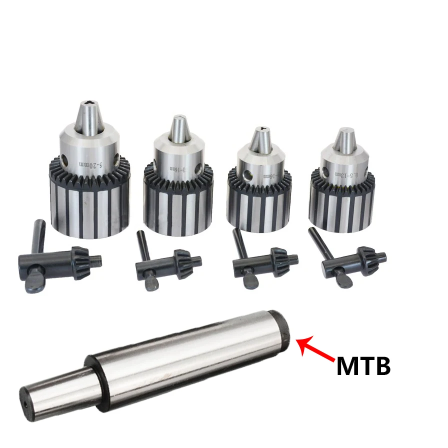 1 комплект точность конус Морзе MT2 MT3 MT4 B10 B12 B16 малой грузоподъемности ключ сверлильный патрон 0,6-6 мм 1,5-13 мм 1-10 мм конусная оправка фрезерный станок с ЧПУ