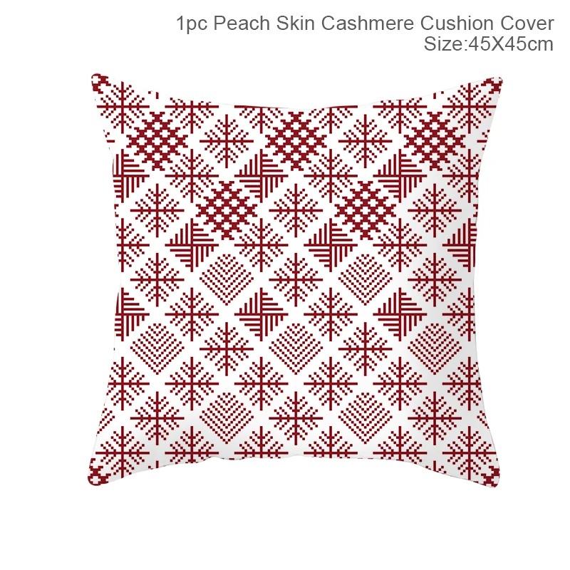 Pillow case 29 Рождественская Подушка Чехол Рождественские украшения для дома подарки на год Рождественский Декор Natal Noel - Цвет: Pillow case 29