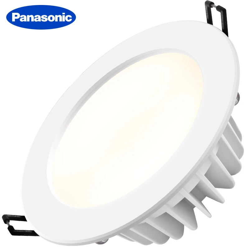 Panasonic LED вниз светильник 3W утопленный Круглый светодиодный потолочный AC 220V 230V 240V