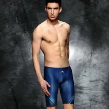 Пляжные мужские плавки, одежда для плавания, полосатые плавки, новые мужские шорты до колен, обтягивающие шорты для мальчиков, купальные костюмы