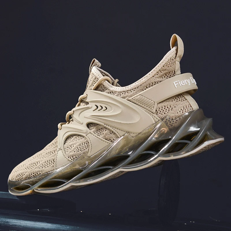 

Breathable Running Shoes for Men Lightweight Blade Sneakers Outdoor Sport Shoes Man Training Athletic Jogging Shoes Zapatillas