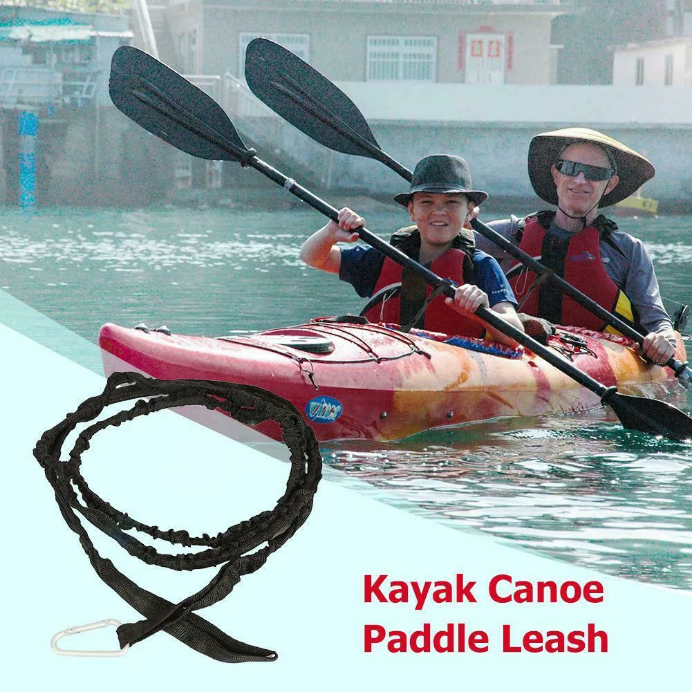 Kayak Paddle Leash Rowing Boat Surfboard Raft Practical Canoe Easy Use Fixing Oxford Cloth Rope Lanyard Safety | Спорт и развлечения