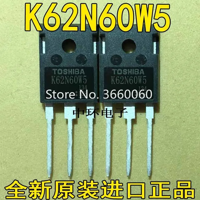 

10pcs/lot K62N60W TK62N60W 600V 62A