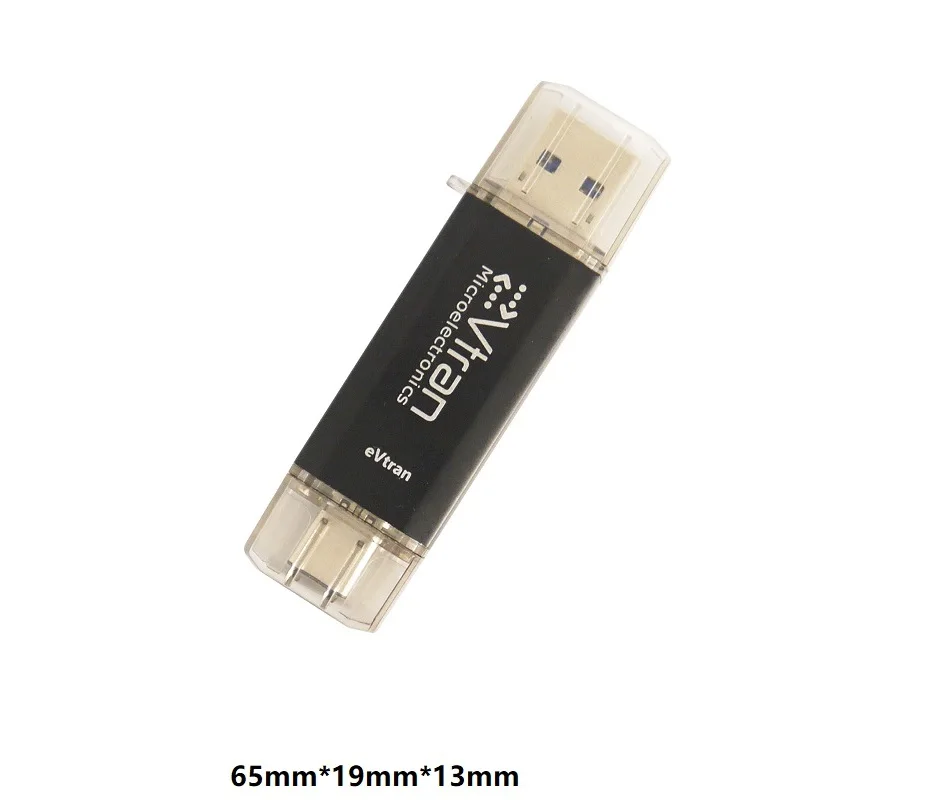 EVTRAN 320M/s 32G 64G 128G USB3.1 highspeed U disk type-c mobilephone pendrive USB3.0flashdrive SMI3281original MLC flash notSlc pen drive 64 gb USB Flash Drives