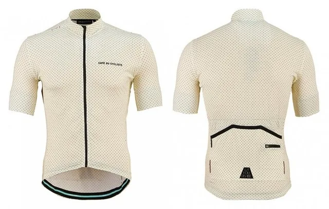 4 Кафе Du Cycliste полиэфирные ткани Спортивная Джерси pro team aero дышащая велосипедная рубашка Цикл MTB Одежда для дорожного велосипеда - Цвет: 4