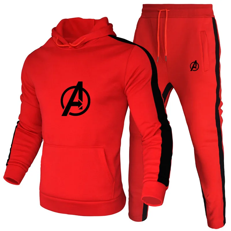 

Mens Clothes Mens Sets Spring Autumn Men Outfit Full Sleeve Tops Outdoor Sport Wear Men Hoodies Sweat Suit Set Men 2 Piece Set