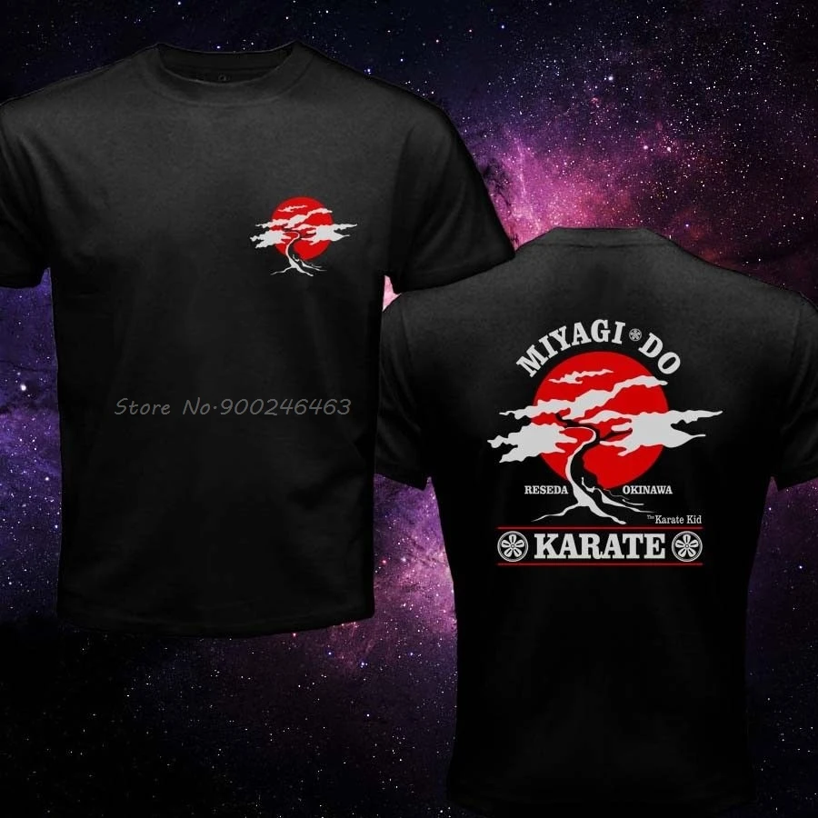 Men Man Tshirt Martial-Arts Miyagi Do Kung-Fu Japanese Karate Kid Cotton Brand Morita