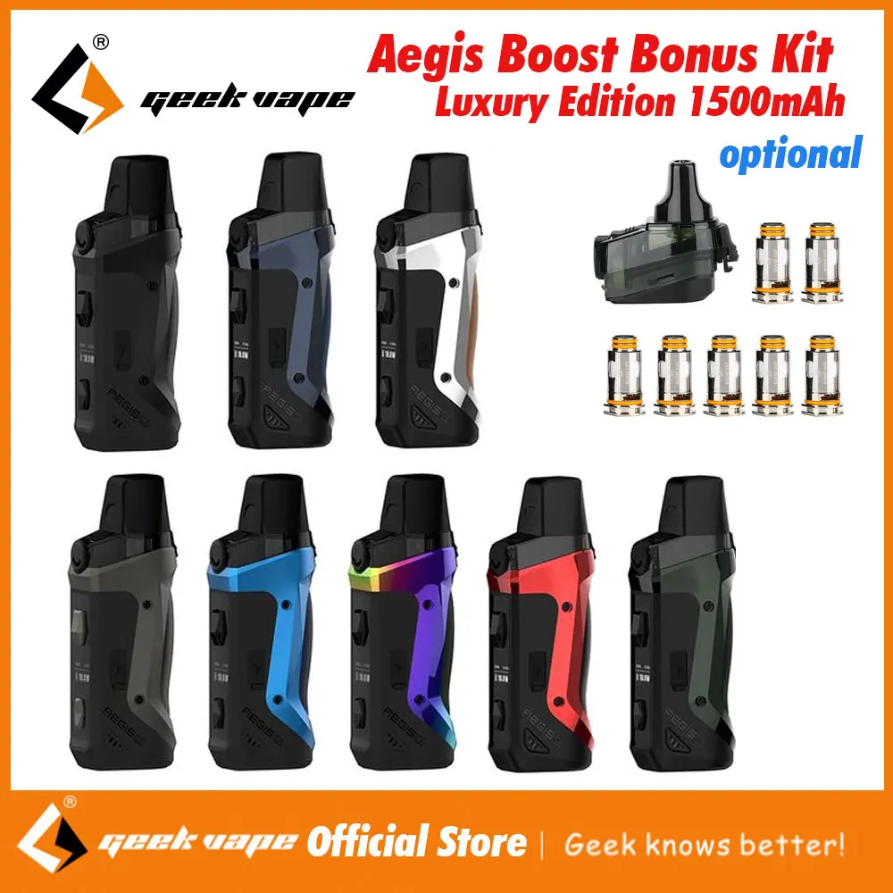 Новинка! Набор для вейпа Geekvape Aegis Boost электронная сигарета со встроенным