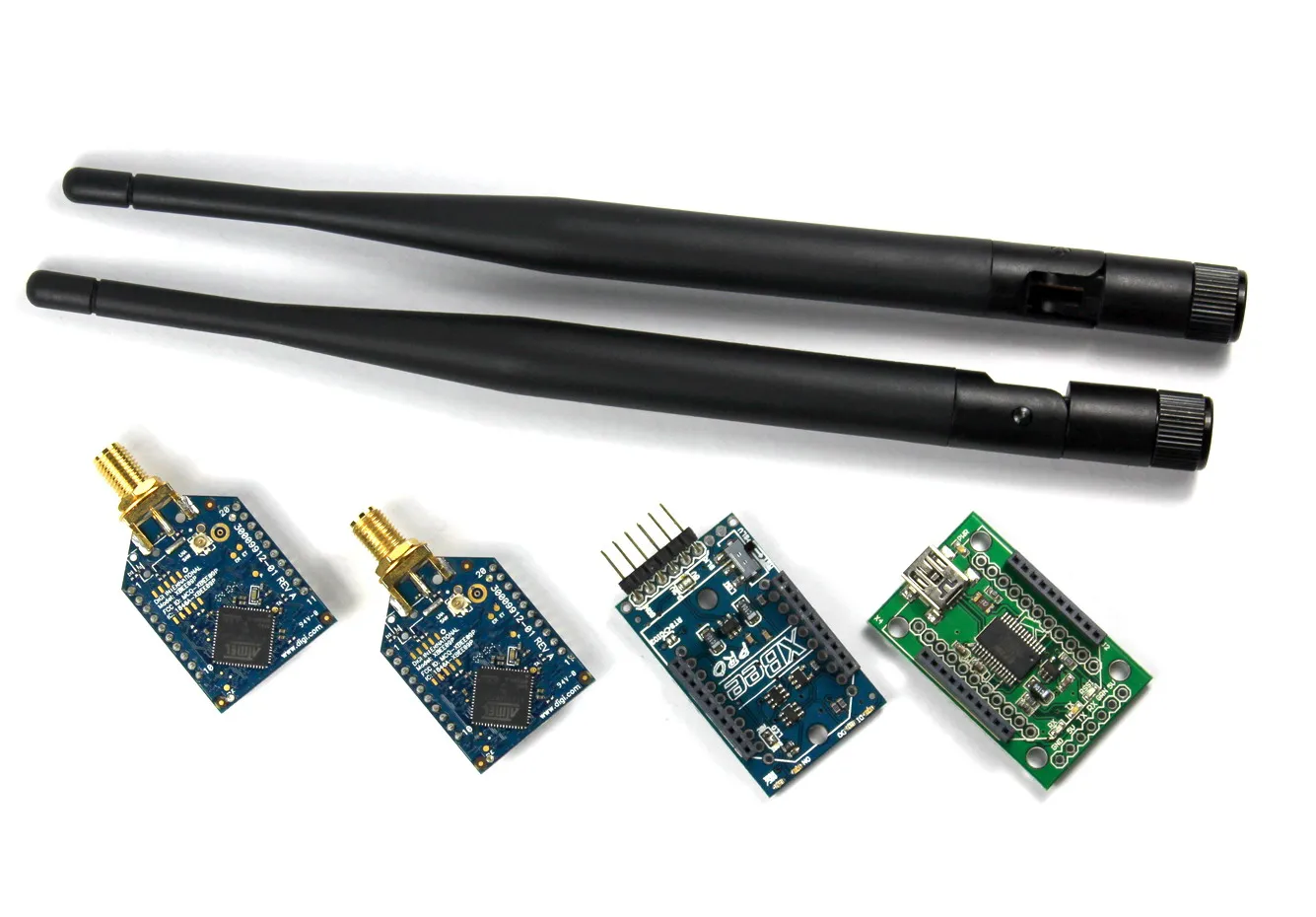 XBEE PRO RPSMA 900 передача данных весь набор