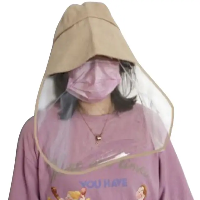US $5.86  Cap Antivirus Transmission Particulate Respirator Hat Mask Anti-Spitting Splash Windproof Sand Prot