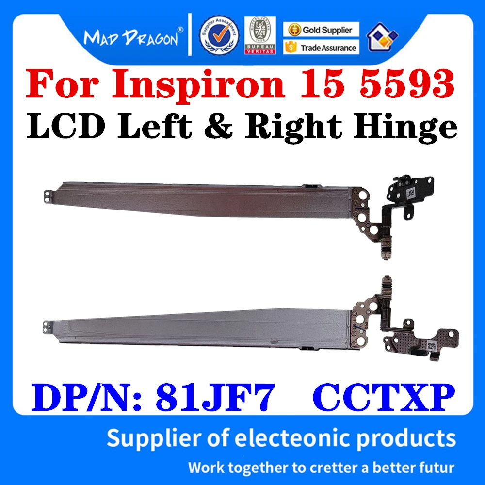 

Новый оригинальный 81JF7 081JF7 CCTXP 0CCTXP для ноутбука Dell Inspiron 15 5593 Inspiron 5593, ЖК-петли, левый и правый шарнир