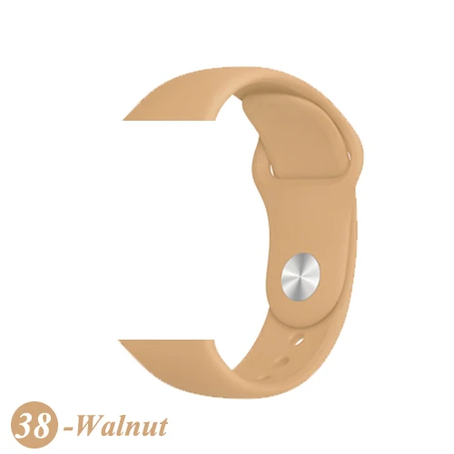 Color38 Ремешок для apple watch pulseira apple watch 4 5 3 band 44 мм/40 мм iwatch band 5 4 42 мм 38 мм correa браслет аксессуары для часов - Цвет ремешка: Color38