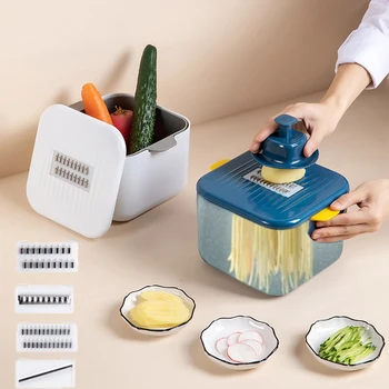 

Vegetable Cutter Fruit Vegetable Grater Mandoline Slicer Chopper Potato Peeler Garlic Press Drain Kitchen Accessories Gadgets