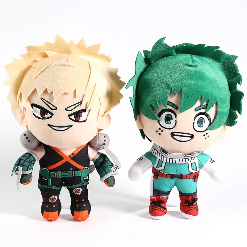 Мой герой училища плюшевые игрушки подвесной Izuku Midoriya Bakugou катсуки мультфильм мягкая плюшевая кукла
