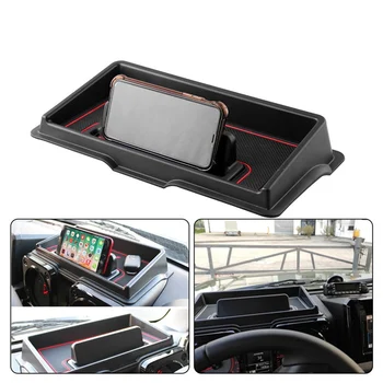 

Multifunction Car Storage Tray Instrument Panel Central Storage Box Dashboard Storage Box Organizer Interior Phone Holder Tray