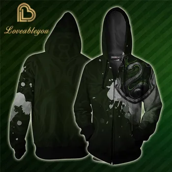 

Wizardry Men and Women Gryffindor Slytherin 3d Men Pullover Hoodie Sweatshirt Cosplay Costume Streetwear Hoodies Sweatshirt