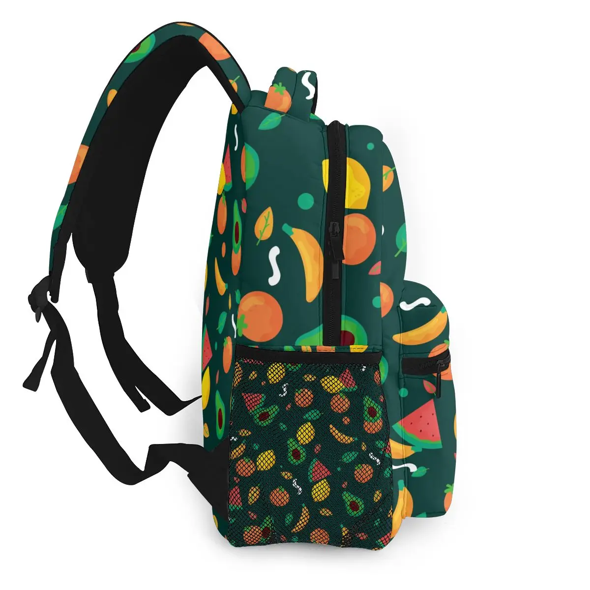 Mochila de hombro para mujer, morral escolar con estampado de frutas,  aguacate y Bananas para chicas adolescentes|Mochilas| - AliExpress